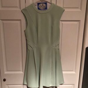 Ted Baker Fit & Flare Dress in Mint